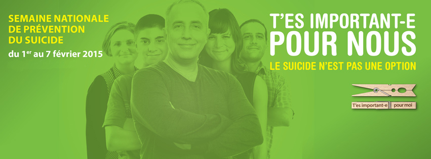 C'est pourtant la semaine de la prévention du suicide!