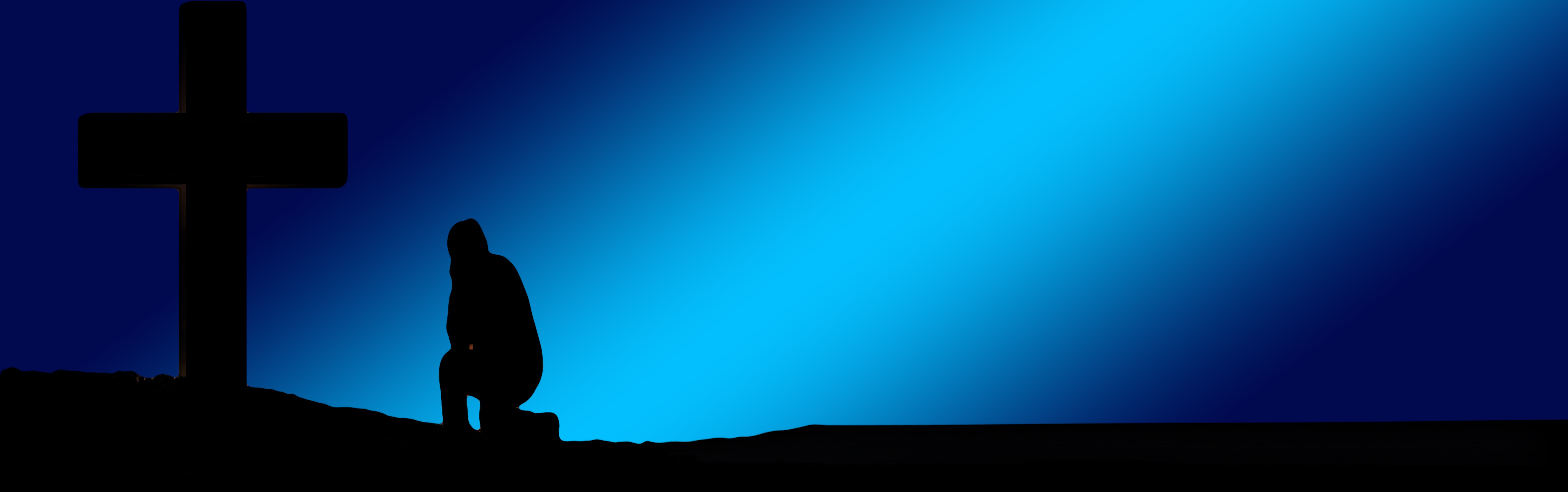 croix silhouette