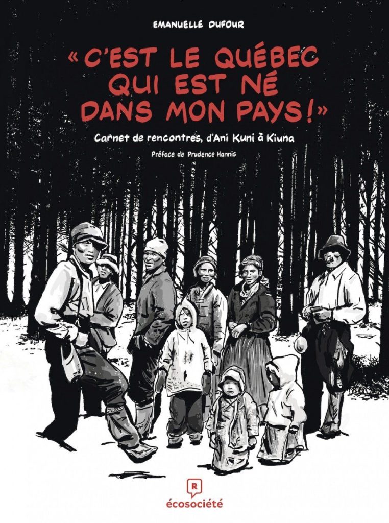 Couverture du livre "C'est le Québec qui est né dans mon pays"