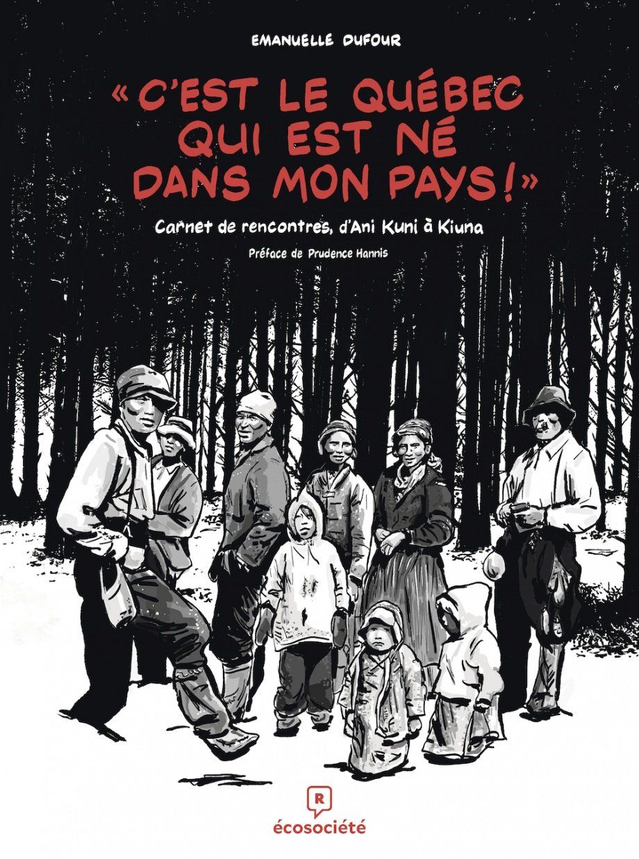 Couverture du livre "C'est le Québec qui est né dans mon pays"